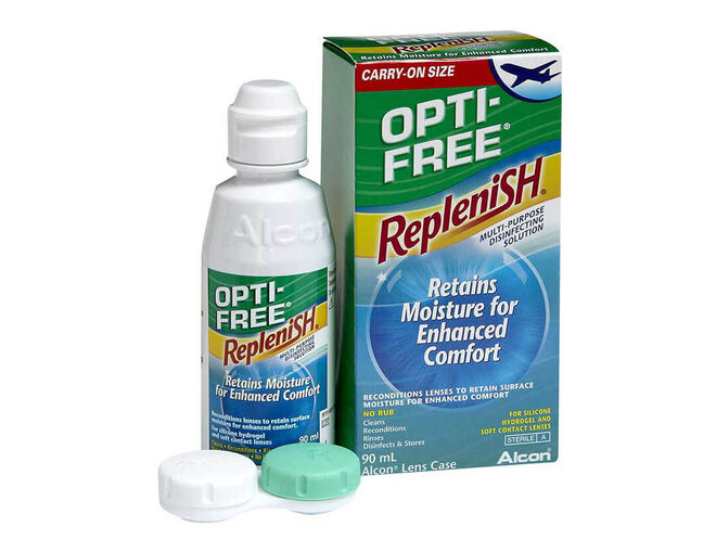 Opti-Free RepleniSH Flight Pack