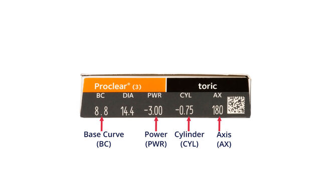 Proclear Toric, 3, side-pack