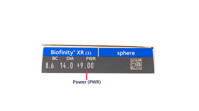 Biofinity XR, 3, side-pack