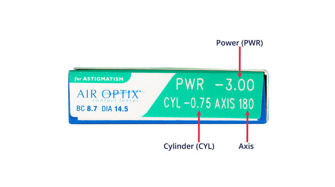 Air Optix for Astigmatism, 3, side-pack