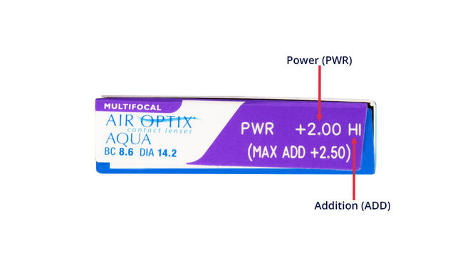 Air Optix Aqua Multifocal, 3, side-pack