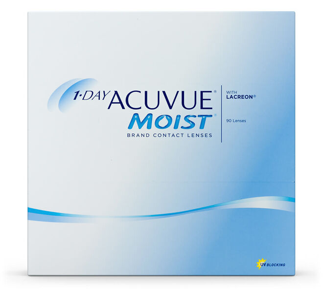 1 Day Acuvue Moist 90 pack, 90, primary