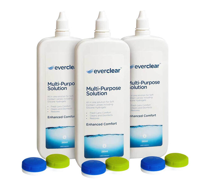 everclear Flat Pack Multi-Purpose solution – pack of 3, , primary