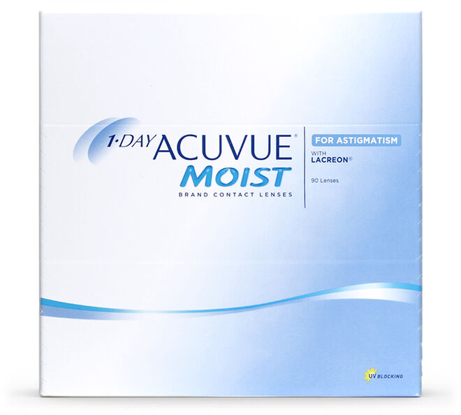 1 Day Acuvue Moist for Astigmatism 90 Pack, 90, primary